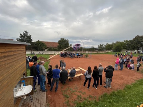 Stavění Máje, sobotní zvaní a přípravy 2022 – fotografie 9