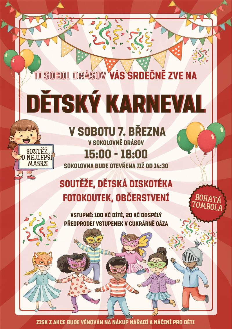 Dětský karneval - Vyprodáno!