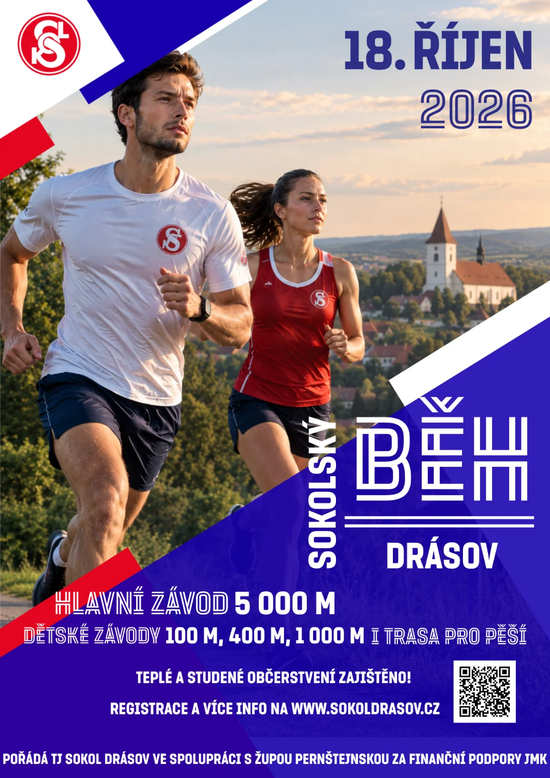 Plakát Sokolského běhu 2026